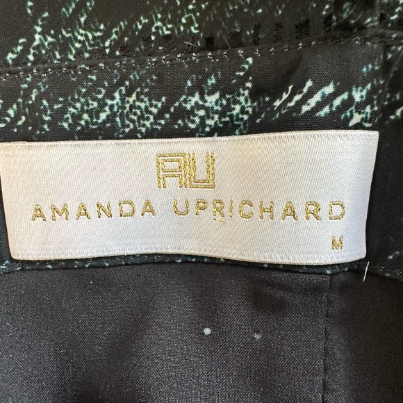 Amanda Uprichard Black & Green Tank Mini Dress sz M NWT $191 orig price - Picture 7 of 11